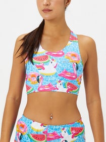 BOA Printed Performance Bra Pool Party