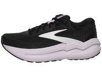 Brooks Ghost Max 2 Women's Shoes Black/White/Orchid Ice
