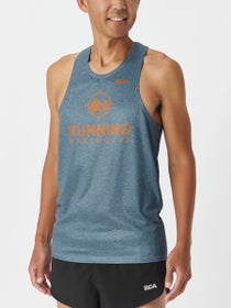 BOA Men's Running Warehouse Singlet Grey