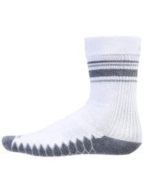 Balega Silver Mini Crew Socks White