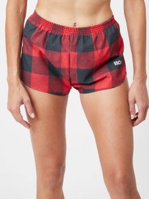 BOA Women's 1" Elite Split Short - Buffalo Plaid