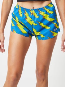 BOA Women's 1" Elite Split Short - Lightning Bolt