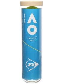 Dunlop Australian Open Extra Duty 4 Ball Can