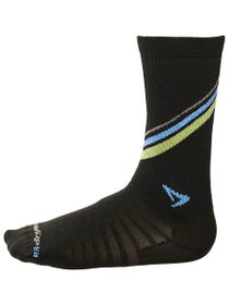 Drymax Hyper Thin Running Crew Socks Black