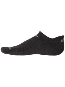 Drymax Run Lite-Mesh No Show Tab Socks Black