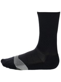 Feetures Elite Light Cushion Mini Crew Socks Black