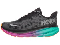 HOKA Clifton 9 GTX Women's Shoes Black/Electric Aqua