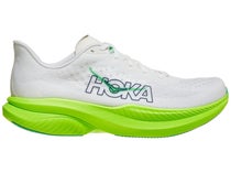 HOKA Mach 6 Men's Shoes White/Neon Lime