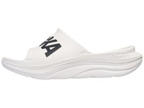 HOKA Ora Athletic Slide Unisex White/Black