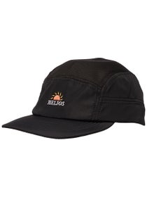 Helios Ultralight 7 Panel Cap  Black