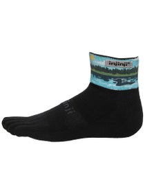 Injinji Artist Series Trail Mini-Crew Toesocks