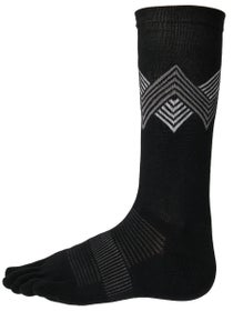 Injinji Run Lightweight Crew Toesocks Black