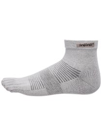 Injinji Run Lightweight Mini-Crew Toesocks Grey