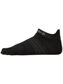 Injinji Women's Run Lightweight No-Show Toesocks Black