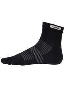 Injinji Socks - RUN 2.0 Original Weight - Mini Crew - Black