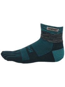 Injinji Trail Midweight Mini-Crew Toesocks Midnight
