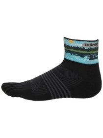 Injinji Women's Artist Series Trail Mini-Crew Toesocks