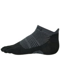 Injinji Women's Run Lightweight No-Show Toesocks Black