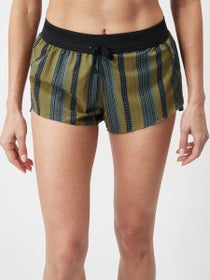 Janji Women's 3" AFO Middle Short Geo Stripe