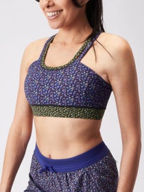 Janji Women's Pace Sports Bra Microfloralism