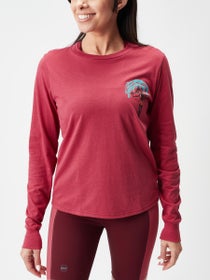 Janji Women's Runterra Bio Long Sleeve GFX Water 