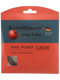 Kirschbaum Max Power 18/1.20 Anthracite String Set