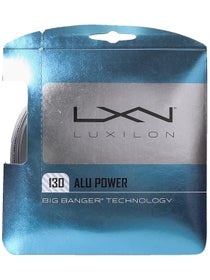 Luxilon Alu Power 1.30/ 16 String Set Silver