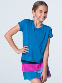 Lucky In Love Girl's Retro Boxy Top