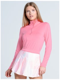 Lucky in Love Women's LUV Free Play Zip Long Sleeve 