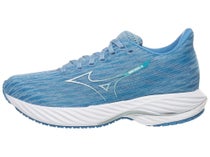 Mizuno Wave Rider 28 Women's Shoes Glacier Lake/White