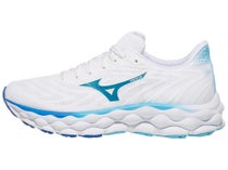Mizuno Wave Sky 8 Women's Shoes White/Laser Blue