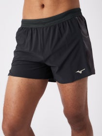 Mizuno Men's Aero Split 4.5" Short Black