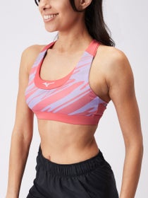 Mizuno Women's Alpha Graphic Bra Pastel Lilac