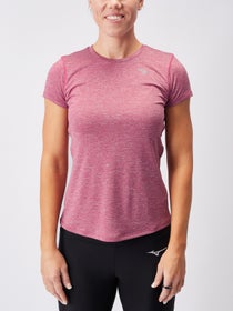 Mizuno Women's Impulse Graphic Tee Magenta Haze