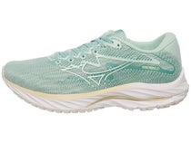 Mizuno Wave Rider 27 Women's Shoes Eggshell Blue/White