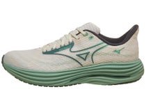 Mizuno Wave Rider 29 Men's Shoes White/Bistro Green