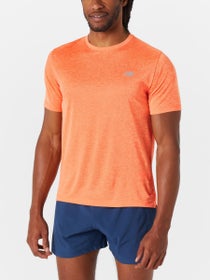 New Balance Men's Athletics T-Shirt Tangerine Heat
