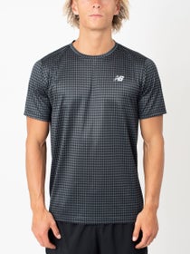 New Balance Men's Printed Accelerate Short Sleeve 