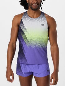 New Balance Men's Race Day Ultra Light Printed Singlet