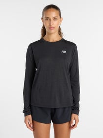 New Balance Women's Athletics Long Sleeve Black