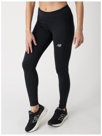 Women's leggings New Balance Accelerate Tight - black, Tennis Zone