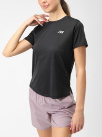 New Balance Women's Athletics T-Shirt Black