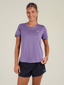New Balance Women's Athletics T-Shirt Candied Violet