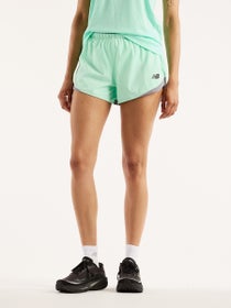 New Balance Women's RC Essential Short 3" Bright Mint