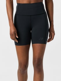 New Balance Women's Sleek Race Storage Short 6" Black