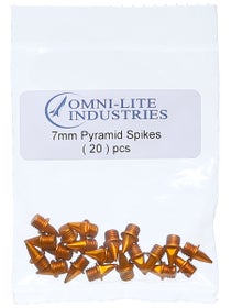 Omni-Lite 7mm (1/4") Pyramid Spikes 20 Pack