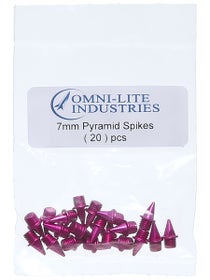 Omni-Lite 7mm (1/4") Pyramid Spikes 20 Pack