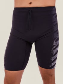 ON Men's Zero Half Tights Iron/White