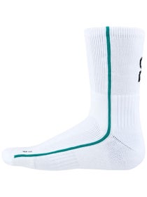 ON Court Crew Tennis Socks White/Neem LG