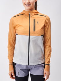 ON Women's Weather-Jacket Mango/Hail